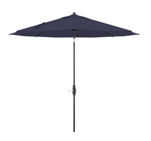 lot 5 image: allen  roth 10-ft Commercial Navy Auto-tilt Market Patio Umbrella
