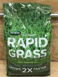 lot 24 image: Scotts - Turf Builder Rapid Grass Tall Fescue Mix 5.6 lbs. Bag