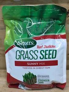 lot 25 image: Scotts 2.4 Pound Bag Of Sunny Mix Grass Seed