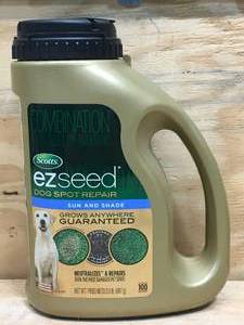 lot 27 image: SCOTTS Ez Seed Dog Spot Repair Sun And Shade, 2 Lbs. Jug