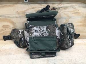 lot 34 image: Cabelas Turkey Chest Pack (Missing Top Straps) 05242418
