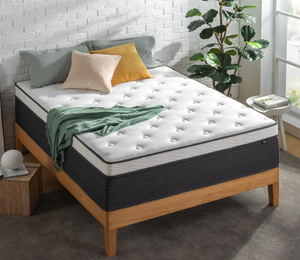 lot 17 image: ZINUS Queen Size 13 Inch Comfort Hybrid Mattress 05272486