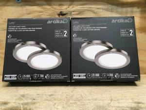 lot 48 image: Artika Lot of 2 Packs of- Lumo LED Closet Light (2 lights per pack)