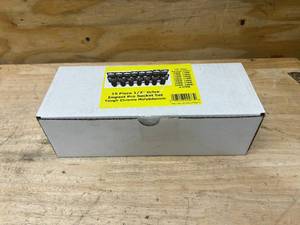 lot 79 image: POWERBUILT 15 Piece 12 Drive Impact Pro Socket Set- Tough Chrome Molybdenum