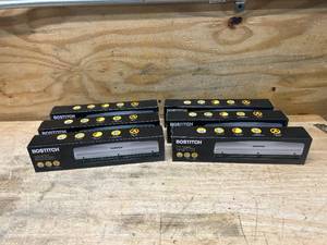 lot 83 image: BOSTITCH Lot of 6- Office Premium 3 Hole Punch, 12 Sheet Capacity, Metal, Rubber Base, Easy-Clean Tray, Silver