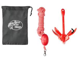 lot 93 image: BASS PRO SHOPS Grapnel Anchor Kit