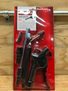 lot 116 image: Craftsman Blow Gun Set 6 Piece