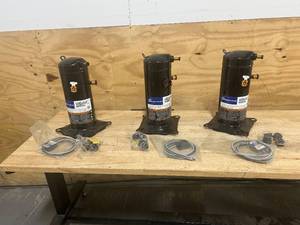 lot 142 image: COPELAND Lot of 3- ZR25K5 - PFV - 800 Compressors