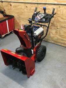 lot 2A image: Toro 24 in. Power Max e24 60V Two-Stage Snow Blower Model # 39925 (Tool Only)