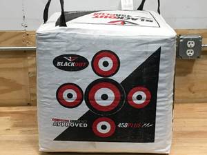 lot 167 image: BASS PRO SHOPS BlackOut X-Treme 450 FPS Field Point Target (Retails for $74.99)