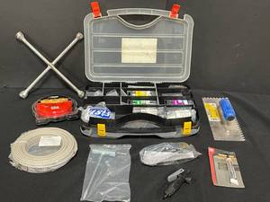 lot 109 image: Assorted Hardware and Tool Lot with Organizers and Accessories