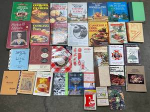 lot 175 image: Assorted Lot of Cookbooks and Recipe Guides