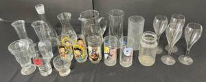 lot 38 image: Assorted Glassware Collection - Vintage and Novelty