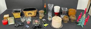 lot 42 image: Assorted Decorative Household Items and Candle Holders