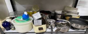 lot 57 image: Assorted Kitchenware and Household Items Lot