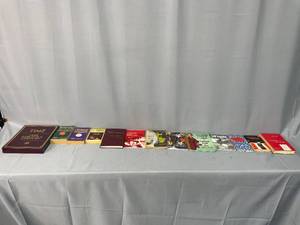 lot 132 image: Assorted Book Collection - Fiction, Non-Fiction, Dictionaries, and Magazines