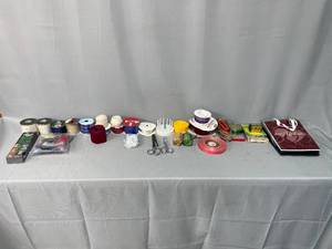 lot 134 image: Large Lot of Sewing and Craft Supplies