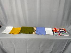 lot 144 image: Assorted Hide. Fabric and Textile Pieces Collection