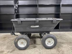lot 5 image: Strongway Poly Dump Cart