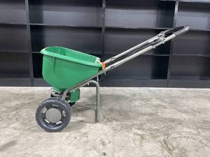 lot 7 image: Scotts Turf Builder EdgeGuard DLX Broadcast Spreader