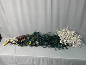 lot 94 image: Assorted String Lights Lot