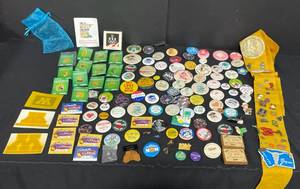 lot 123 image: Large Assortment of Commemorative Pins and Buttons Collection