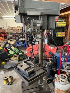 lot 66 image: Big Heavy Drill Press