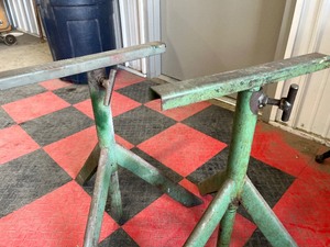lot 73 image: Pair of Adjustable stands