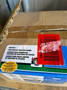 lot 37 image: Garden Equipment Tire Chains