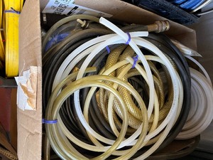 lot 34 image: box of misc Hose