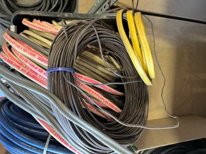 lot 33 image: Crate of Electrical Wire