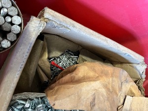 lot 44 image: Crate of lots of new bolts and screws