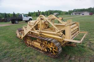 Mid 1950s American Tractor Corp (ATC) Terra Trac Model  G 19Z Tracked Crawler Loader