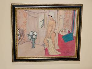 lot 57 image: Canvas Print of Henri Matisse  Nu Au Turban Blanc