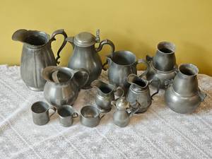 lot 109 image: Vintage Pewter Collection
