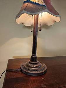 lot 160 image: Patchwork Shade Table Lamp