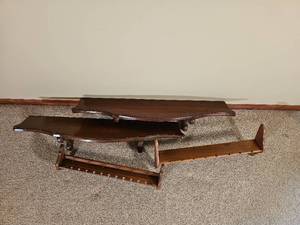 lot 144 image: Rustic Shelving Fixtures