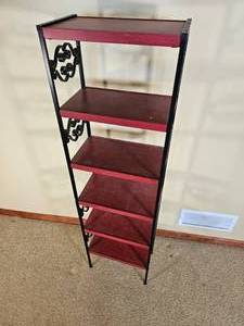 lot 123 image: Funky Open Curio Shelf