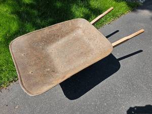 lot 162 image: Rugged Wheel Barrel
