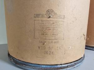 lot 149 image: Carboard Storage Barrel (Two)