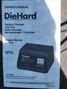 lot 302 image: Die Hard Battery Charger Engine Starter 200.71223