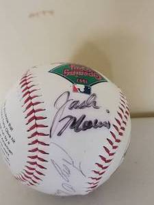 lot 44 image: AUTOGRAPH TONY OLIVA JACK MORRIS 1997 Minnesota Twins Opening Day Commemorative Baseball