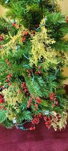 lot 209 image: Elegant Prelit Holiday Christmas Tree