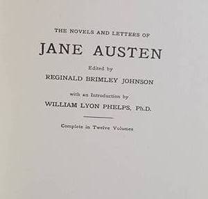 lot 2 image: Jane Austen 12 Vol. Limited Print Chawton Edition 1906