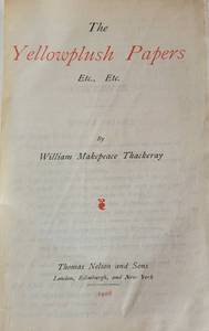 lot 37A image: William Makepeace Thackery Book Collection in 6 Vol. 1906
