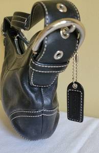 lot 183 image: Coach Soho Handbag H04D-9541 Black Leather