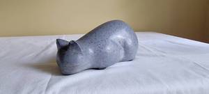 lot 197 image: Cast Stone Sculpture by Islay Grim Doorstop, as
