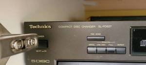 lot 135A image: Technics Compact Disc Changer SL-PD627