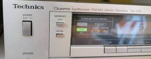 lot 135B image: Technics Quartz Synthesizer FMAM Stereo Receiver SA-410