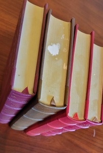 lot 40B image: Oxford Library Worlds Greatest Books  4 Vol. Swanns Way  Madame Bovary  The Red and The Black  Moliere Comedies